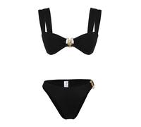 Trendyol Bikini oro / negro M oro / negro