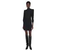Trendyol Binding of Dress from Red Neck, Vestido Mujer, Black, 34