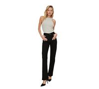 Trendyol Black Tasting High Waist Slim Flare Jeans, 40 De Las Mujeres