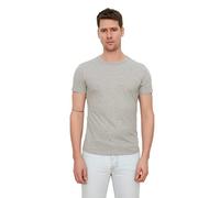 Trendyol Camiseta básica de Manga Corta para Hombre, Corte Ajustado, 100% algodón, Talla 3XL