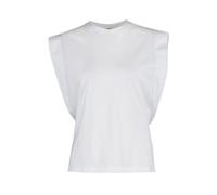 Trendyol Camiseta básica de Punto Blanco sin Mangas, S para Mujer