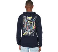 Trendyol Camiseta de Manga Larga con Capucha, Color Azul Marino, XL para Hombre