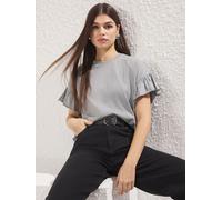 Trendyol Camiseta gris S gris