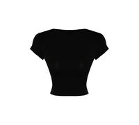 Trendyol Camiseta negro L negro