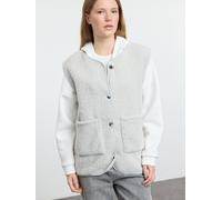 Trendyol Chaleco gris claro XS gris claro