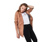 Trendyol Chaqueta Blazer para Mujer, Color Camel, marrón Claro, 42