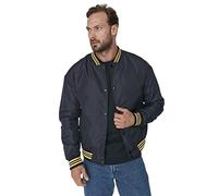 Trendyol College Collar Plain Oversize Winter Jacket Abrigo, Azul Marino, L para Hombre