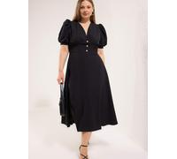 Trendyol Curve Vestido negro 46 negro