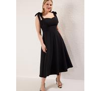 Trendyol Curve Vestido negro 48 negro