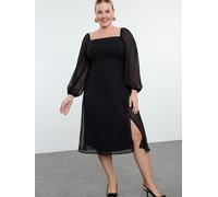 Trendyol Curve Vestido negro 50 negro