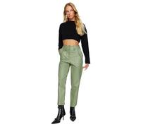 Trendyol Damen Gerade Gerade Normale Taille Hose, Calzoncillos De Las Mujeres, Khaki,