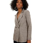 Trendyol Damen Gerade Lange Ärmel Regulär Blazerjacke Blazer, Anthracite, 66 De Las Mujeres