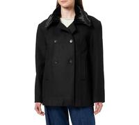 Trendyol Damen Gerade Regulär Mantel Abrigo, Black, 42 De Las Mujeres
