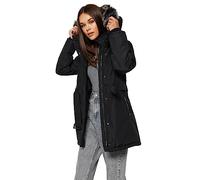 Trendyol Damen Gerade Regulär Mantel Abrigo, Black, 42 De Las Mujeres