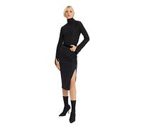 Trendyol Falda de Black Shormed Tiper Detailed, Negro, 36 para Mujer