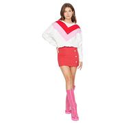 Trendyol Falda - Rojo - Corto, Rosso, 38