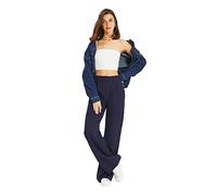 Trendyol Lacivert Straight Pants, Calzoncillos De Las Mujeres, Navy, 36