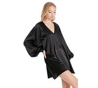 Trendyol Mini Skater Relaxed Dress Vestido, Negro, 62 para Mujer