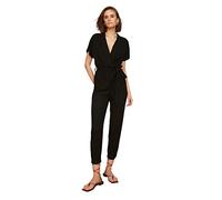 Trendyol Mono con cinturón, Negro, 44 para Mujer