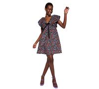 Trendyol Mujer Vestido Tejido de Corte Regular, Negro, 38
