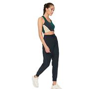 Trendyol Navy Blue Jogger Sport Tracksuit Pantalones de chándal, M De Las Mujeres