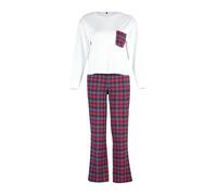 Trendyol Pijama azul noche / zafiro / rojo / blanco S azul noche / zafiro / rojo / blanco