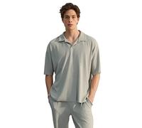 Trendyol Polo-Gris-Ajuste Regular Camisa, Roca, XL para Hombre