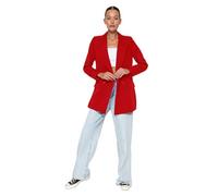 Trendyol Red Classic-Chaqueta, Color Rojo, 38 para Mujer