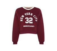 Trendyol Sudadera beige / burdeos XS beige / burdeos