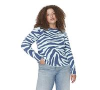 Trendyol Sudadera de Cuello Redondo para Mujer, Talla Grande, Talla XL, Color Menta, XXL, Verde Menta, XXL