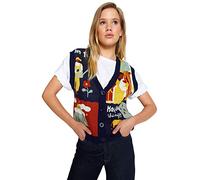 Trendyol Cárdigan de Punto estándar con Cuello en V para Mujer Suéter, Multicolor, M