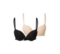 Trendyol Sujetador beige / negro 80xB beige / negro