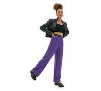 Trendyol The mutor Basic Pants Calzoncillos, Plum, 36 De Las Mujeres