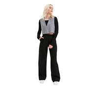 Trendyol The Mutor Reason Pantalones, Black, 36 para Mujer
