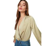 Trendyol TOFAW19BB0678 Camisa, Mint, 40 para Mujer