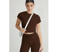 Trendyol Traje de pantalón chocolate 36 chocolate