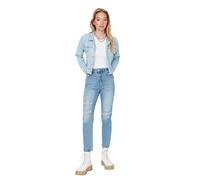 Trendyol Twoaw23je00085/Açık Mavi Jeans, Azul Claro, 40 para Mujer