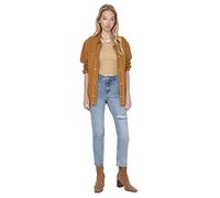 Trendyol Twoaw23je00203/Açık Mavi Jeans, Azul Claro, 62 para Mujer
