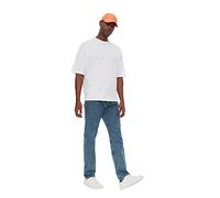 Trendyol Vaqueros de Corte Regular para Hombre Jeans, Azul, 36