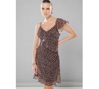 Trendyol Vestido beige / marrón 40 beige / marrón