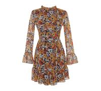 Trendyol Vestido camelo / pueblo / negro / blanco 38 camelo / pueblo / negro / blanco