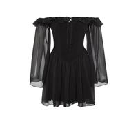 Trendyol Vestido de gala negro 38 negro