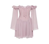 Trendyol Vestido de gala rosa 34 rosa