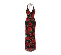 Trendyol Vestido de noche verde / verde claro / rojo / negro 38 verde / verde claro / rojo / negro