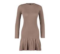 Trendyol Vestido de punto marrón castaño L marrón castaño