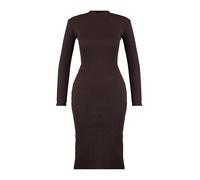 Trendyol Vestido de punto marrón XL marrón
