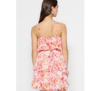 Trendyol Vestido de verano naranja / rosa / rosa 34 naranja / rosa / rosa