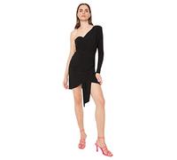 Trendyol Vestido detallado, Negro, 42 para Mujer