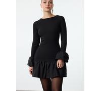 Trendyol Vestido negro 42 negro