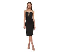 Trendyol Vestido - Negro - Midi, Negro, 38